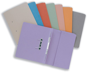 Concord Transfer Spring Files with Pocket 315gsm 38mm Foolscap Green Ref 27204 [Pack 25]