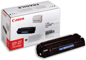 Canon EP-27 Laser Toner Cartridge Page Life 2500pp Black Ref 8489A002 Ident: 798Z