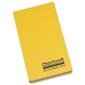 Chartwell Survey Book Dimension Weather Resistant 80 Leaf 106x165mm Ref 2242Z Ident: 50B