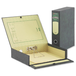 Eastlight Classic Box File Dropside Reinforced A4 Plain Ref 30045 [Pack 5]