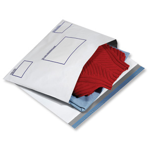 PostSafe DXB Envelope Extra Strong Polythene Opaque W440xH320mm Self Seal Ref P26 [Box 100] Ident: 128A