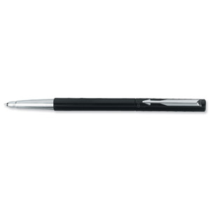 Parker Vector Standard Roller Ball Durable with Stainless Steel Nib and Trim Black Ref S0160090 Ident: 86D