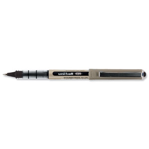Uni-ball Eye UB157 Rollerball Pen Fine 0.7mm Tip 0.5mm Line Black Ref UB157BLK [Pack 12] Ident: 72A