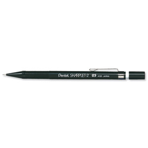 Pentel Sharplet Automatic Pencil with 2 x HB 0.5mm Lead Ref A125-A [Pack 12] Ident: 100b