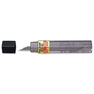 Pentel Refill Lead Extra-strong Hi-polymer in Tube of 12 x HB 0.5mm Ref C505-HB [12 Tubes]