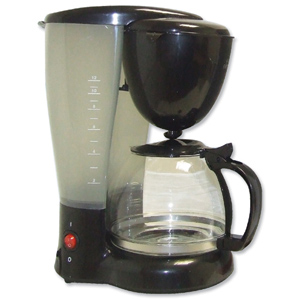 Filter Coffee Maker Single Jug Capacity 8-10 Cups Black Ident: 634A