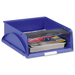 Letter Tray A4 Blue Ident: 329C