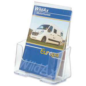 Literature Holder Standard Rigid A5 Clear Ident: 291C