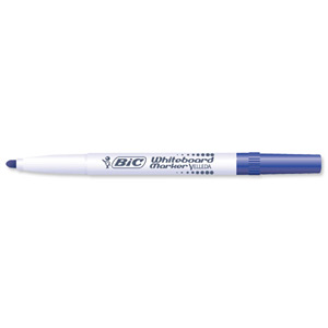 Bic Velleda 1741 Whiteboard Marker Bullet Tip Line Width 2mm Blue Ref 1199174106 [Pack 12]
