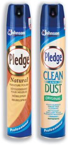 Pledge Professional Furniture Polish Aerosol Spray Natural 400ml Ref Y04404 [Pack 2]