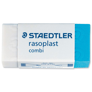 Staedtler Rasoplast Eraser Combination for Ink and Graphite 42x18x12mm Ref 526BT30 [Pack 30]