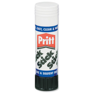 Pritt Stick Glue Solid Washable Non-toxic Medium 20gm Ref 1406935 [Pack 24] Ident: 350A