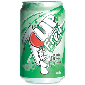 7UP Light Soft Drink Can 330ml Ref A01096 [Pack 24] Ident: 624A