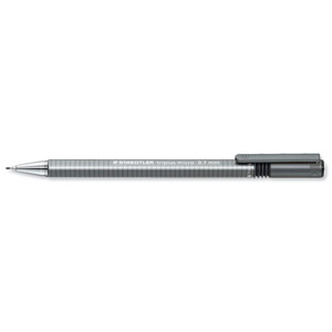 Staedtler TriPlus Mechanical Pencil with Ergonomic Triangular Barrel 0.7mm Ref 77427 [Pack 10] Ident: 101A