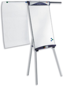 Nobo Shark Easel Drywipe Magnetic with Side Arms/Pad/Hooks H1100-1870mm Board Ref 1901918 Ident: 279A