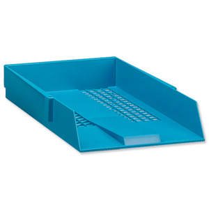 Avery Systemtray 44 Filing Tray W254xD380xH63mm Blue Ref 44BLUE Ident: 328A