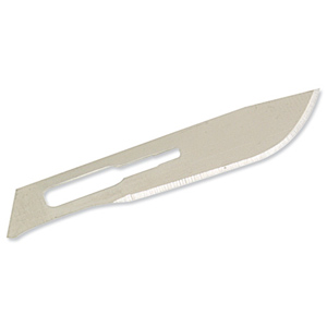 Spare Blades No.10 for Metal Scalpel [Pack 100] Ident: 108F