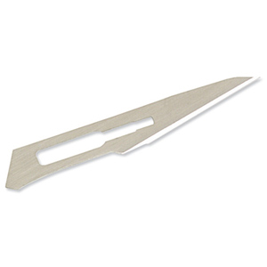 Spare Blades No.11 for Metal Scalpel [Pack 100] Ident: 108F