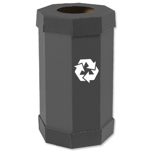 Cartridge Recycling Bin with Drop Out Bottom Capacity 60 Litres [Pack 5]