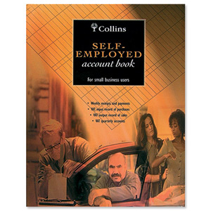 Collins 4161 Account Book Self Employed 144 Pages A4 Ref SE310