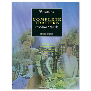Collins 4161 Account Book Complete Traders 160 Pages A4 Ref CT305
