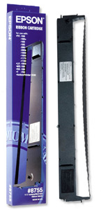 Epson Ribbon Cassette Fabric Nylon Black [for MX RX FX100 105 1000 1050] Ref C13S015020