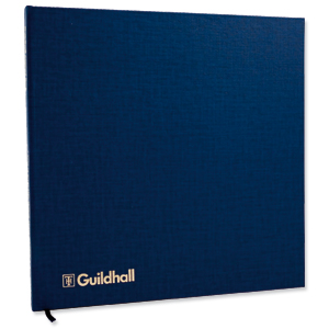Guildhall Account Book 51 Series 4/16 Petty Cash Column 80 Pages 298x305mm Ref 51/4-16Z Ident: 57A