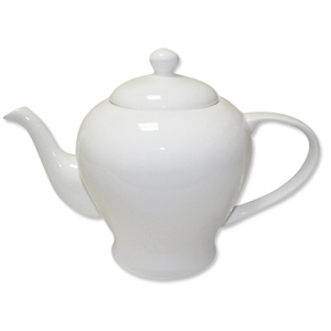 Teapot Fine Bone China White