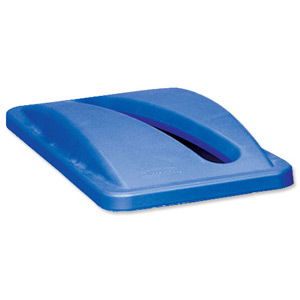 Rubbermaid Slim Jim Lid for Paper Recycling System Blue Ref 2703-88-BLU Ident: 518B