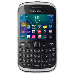 Blackberry 9320 Curve 3G Smartphone QWERTY Keyboard Sim-free Ref TEL-GEN-BB00220 Ident: 640E