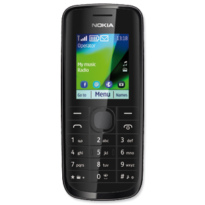 Nokia 113 CV Mobile Phone with Email and Internet Sim Free Black Ref A00006886