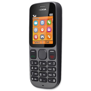 Nokia 100 Phone Sim Free Black Ident: 640I