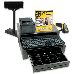 Wasp Quickstore Standard Edition EPOS Point of Sale Solution Software and Hardware Kit Ref 633808502164