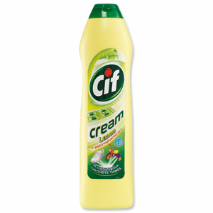 Cif Professional Cream Cleaner Lemon 500ml Ref 84848