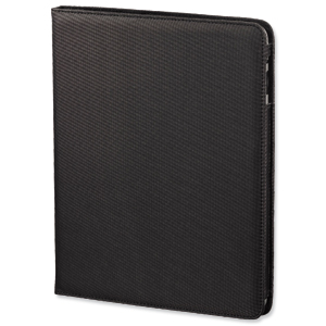 Hama Arezzo Case for Apple iPad 2+ Portfolio Style Polyester Black Ref 104635 Ident: 754C