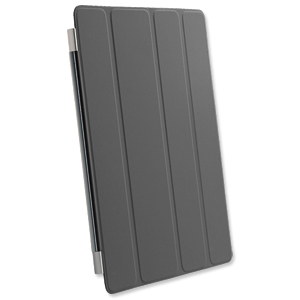 Apple iPad Smart Cover for iPad 2+ Magnetic Microfibre Lining Polyurethane Dark Grey Ref MD306ZM/A Ident: 639B