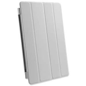 Apple iPad Smart Cover for iPad 2+ Magnetic Microfibre Lining Polyurethane Light Grey Ref MD307ZM/A Ident: 639B