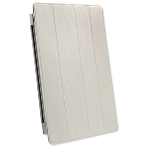 Apple iPad Smart Cover for iPad 2+ Magnetic Microfibre Lining Leather Cream Ref MD305ZM/A Ident: 639B