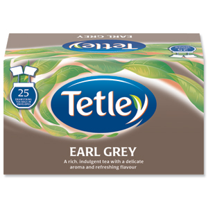 Tetley Tea Bags Earl Grey Drawstring in Envelope Ref 1277 [Pack 25]