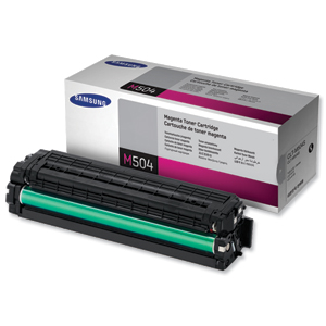 Samsung Laser Toner Cartridge Page Life 1800pp Magenta Ref CLT-M504S/ELS Ident: 682F