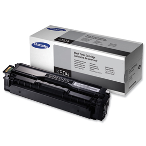 Samsung Laser Toner Cartridge Page Life 2500pp Black Ref CLT-K504S/ELS Ident: 682F