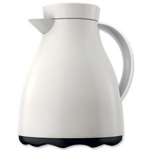 Emsa Vacuum Jug Easy Clean 1 Litre White Ref 507591