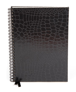 Silvine Classic Notebook Wirebound Ruled 160pp 80gsm A5+ Black Ref PMA5BK Ident: 31E