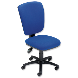 Trexus Plus Matrix Asynchronous Chair Seat W460xD470xH490-580mm Backrest H540mm Blue