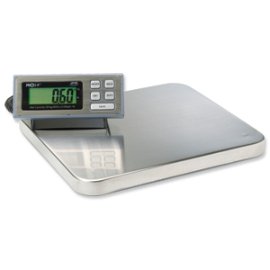 Proship Heavy Duty Platform Scale 10g Increments Capacity 181kg Ref PROS181 Ident: 166D