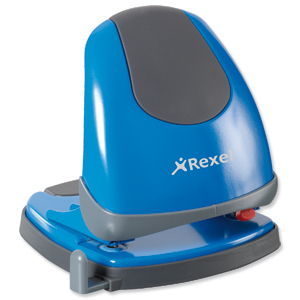 Rexel Easy Touch Low Force 2 Hole Punch Capacity 30x 80gsm Blue Ref 2102641 Ident: 374A