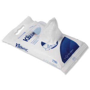 Kleenex Hand and Surface Sanitising Wipes Ref 7782 [Pack 15] Ident: 602C