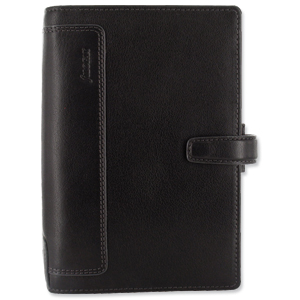 Filofax Holborn Personal Organiser for Paper 95x171mm Personal Black Ref 425116