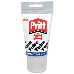 Pritt PVA Glue Transparent Washable 135ml Ref 830199 Ident: 355G
