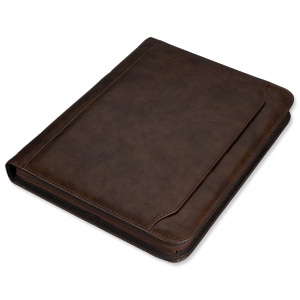 Alassio Massa Ring Folder Marble Effect 25mm Ringbinder Calculator Writing Pad Brown A4 Ref 30064 Ident: 300F